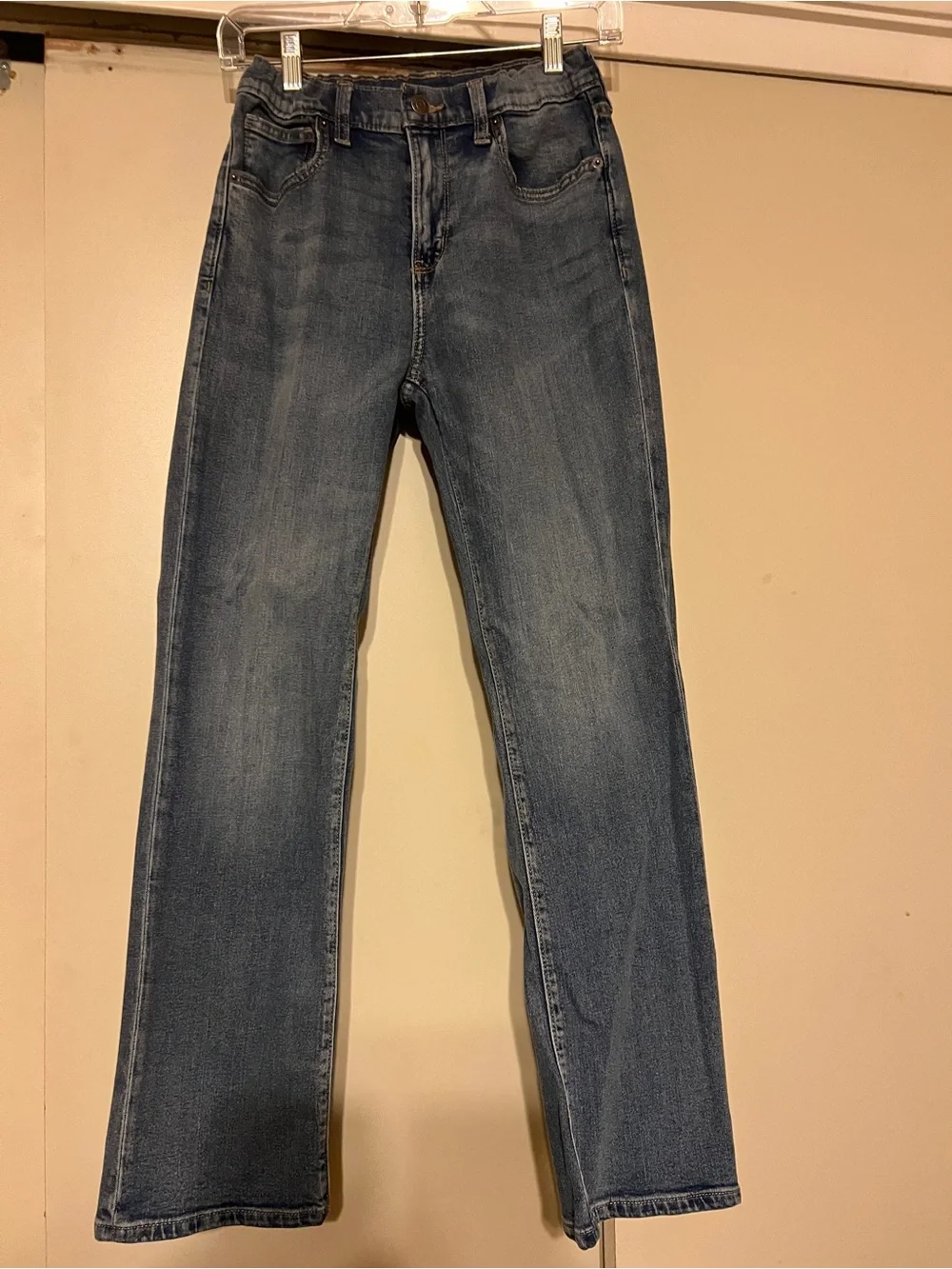 Old Navy Girls Blue Straight-Leg Jeans